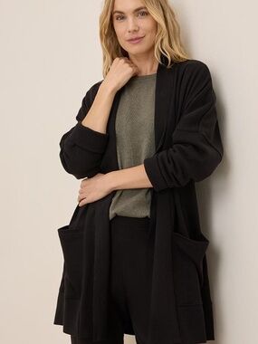 Pact Womens Airplane Wrap Cardigan XS/S